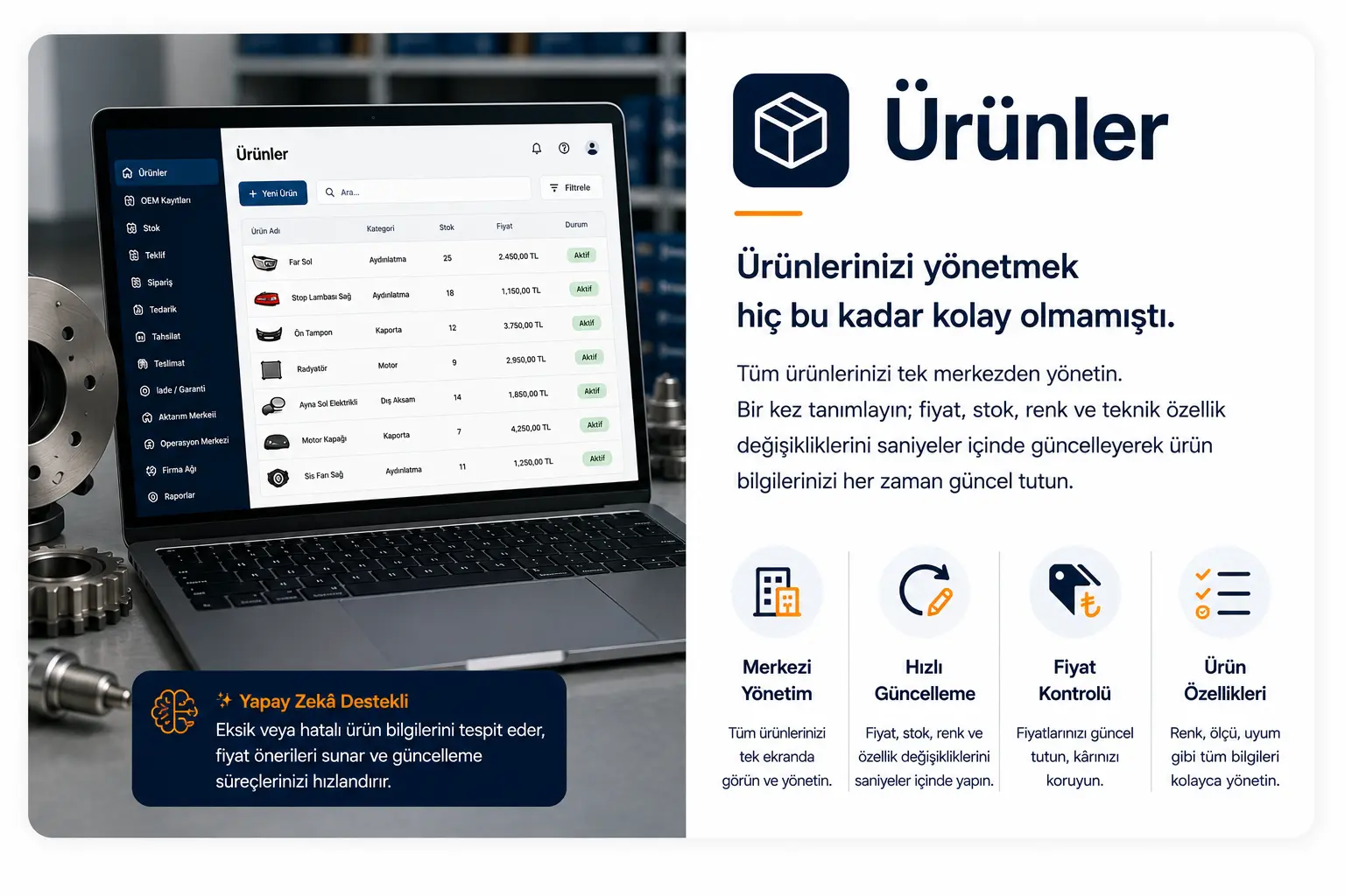 OtoSenkron Ana Sayfa Tanıtım Görseli 1